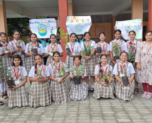 8th and 9th August 2024 Van Mahotsav celebrations by the English Medium (1)