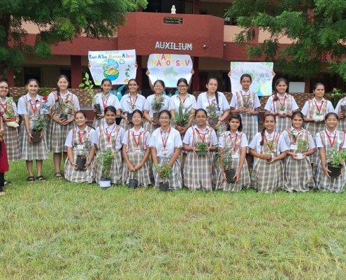 8th and 9th August 2024 Van Mahotsav celebrations by the English Medium (2)